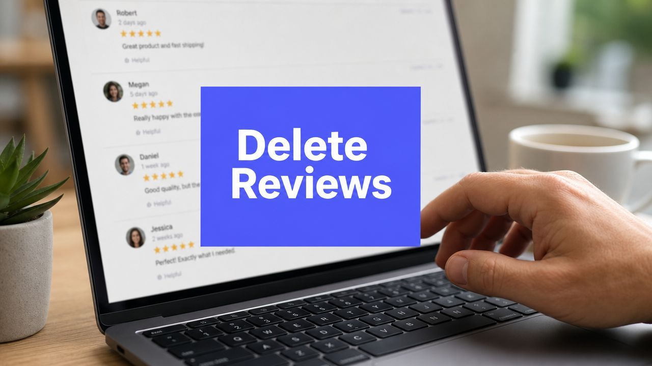 How to Delete Reviews: A Practical Guide for 2026