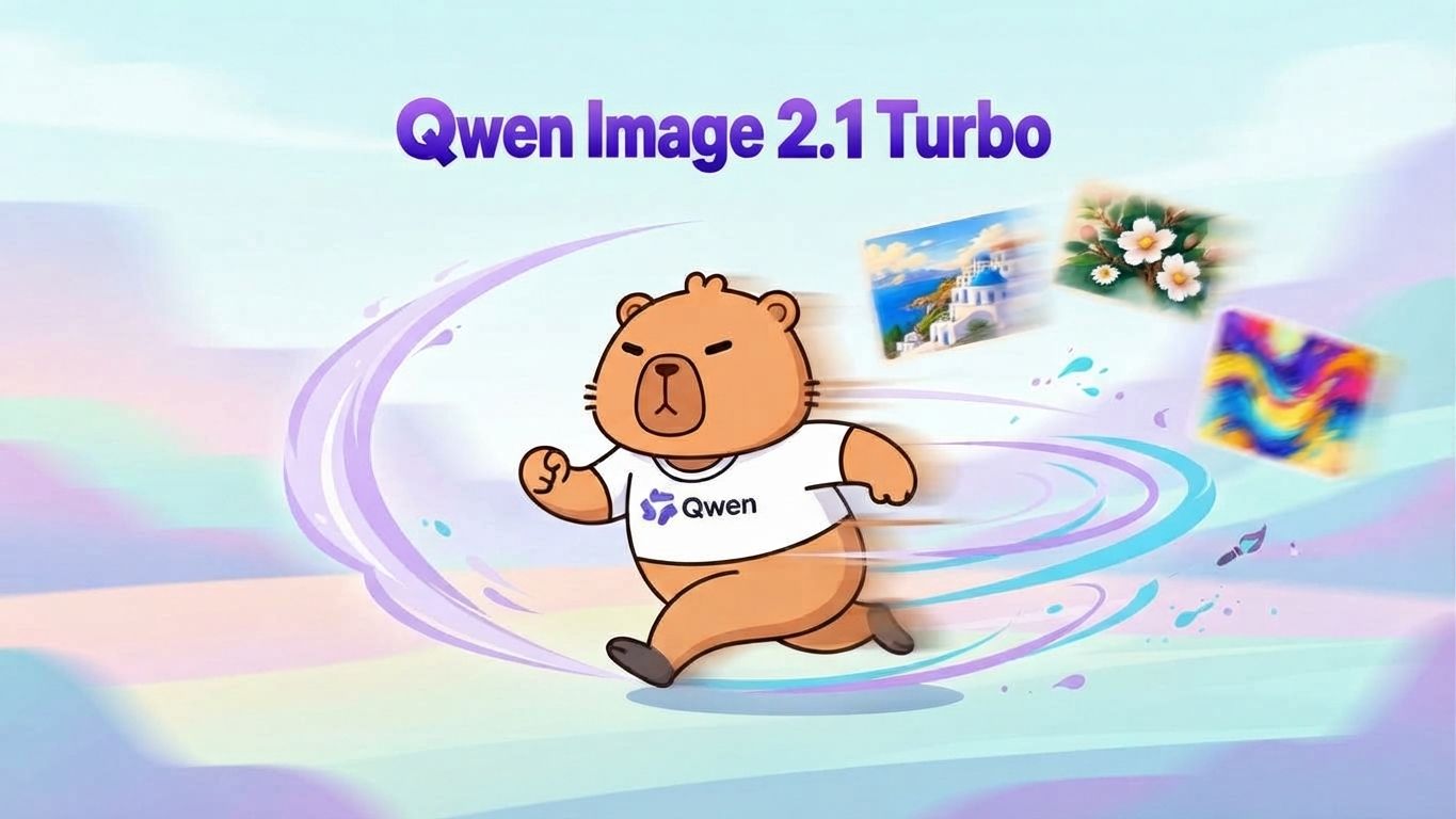 Qwen-Image 2.1 passe en Turbo