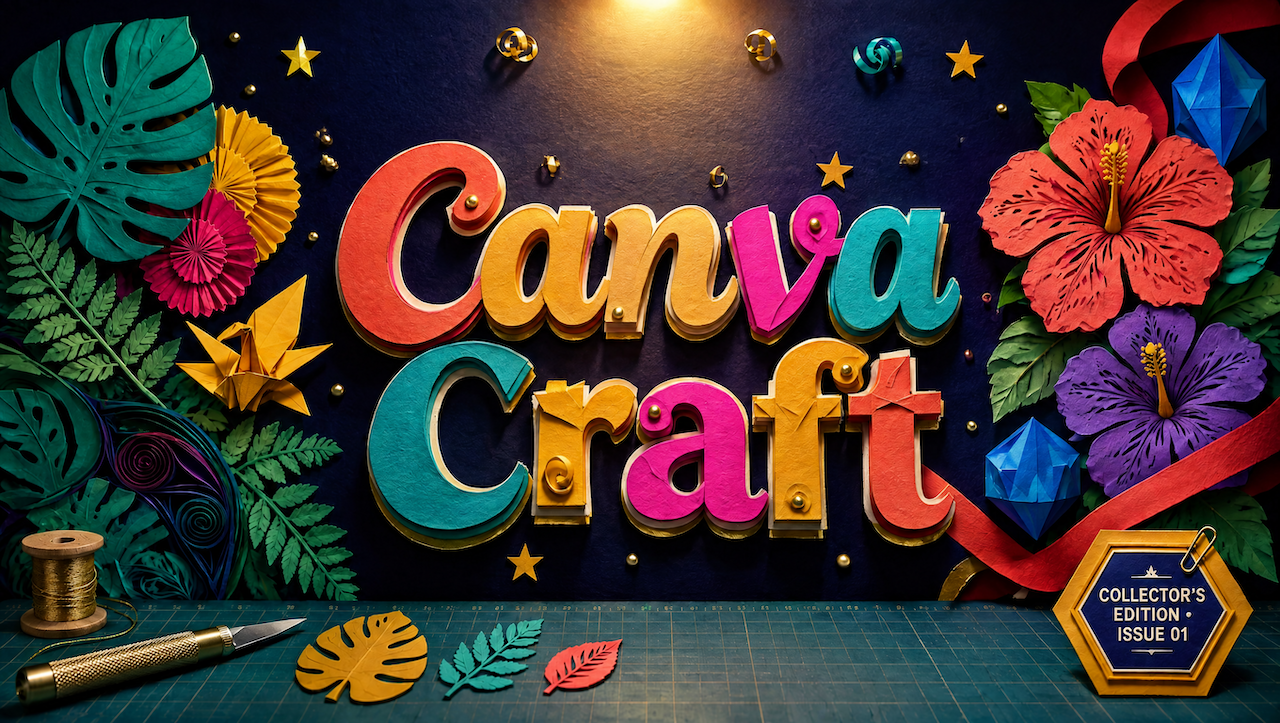 Canva Craft, le modèle maison