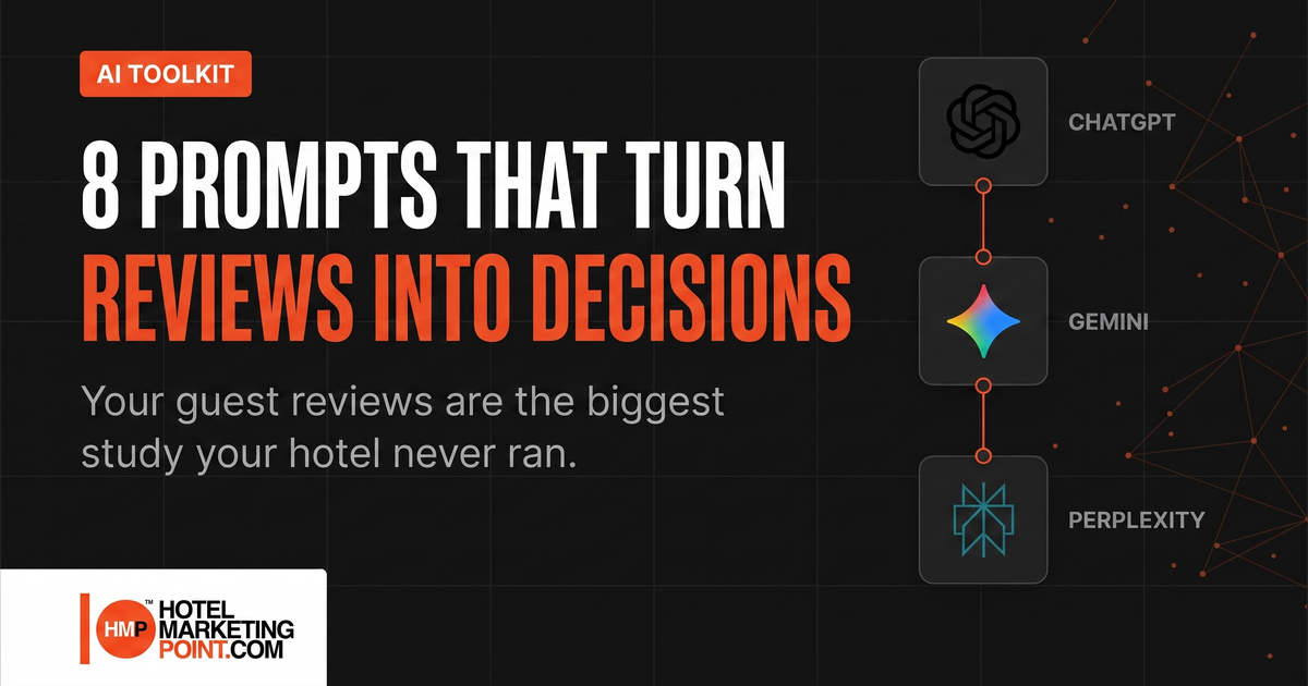 8 AI Prompts to Analyze Your Hotel's Guest Reviews
